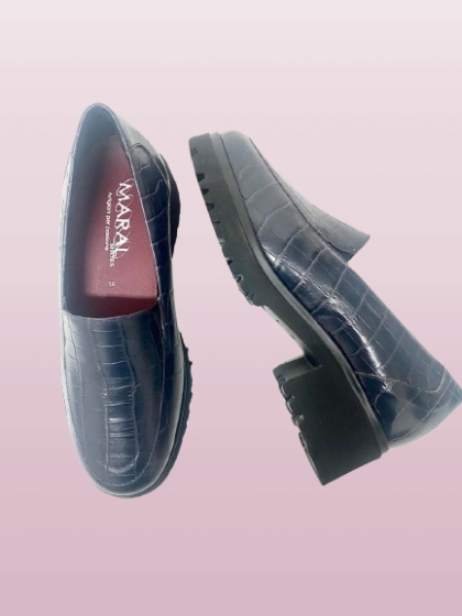 ART. G005 mocassino in pelle con plantare estraibile