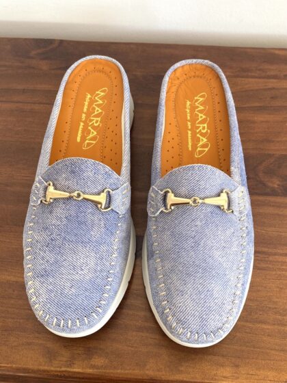 ART. 323Y jeans sabot con plantare estraibile