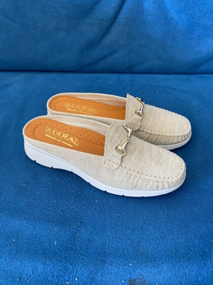 ART. 323Y beige sabot con plantare estraibile